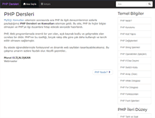 Tablet Screenshot of php.sitesi.web.tr