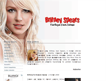 Tablet Screenshot of britneyspears.sitesi.web.tr